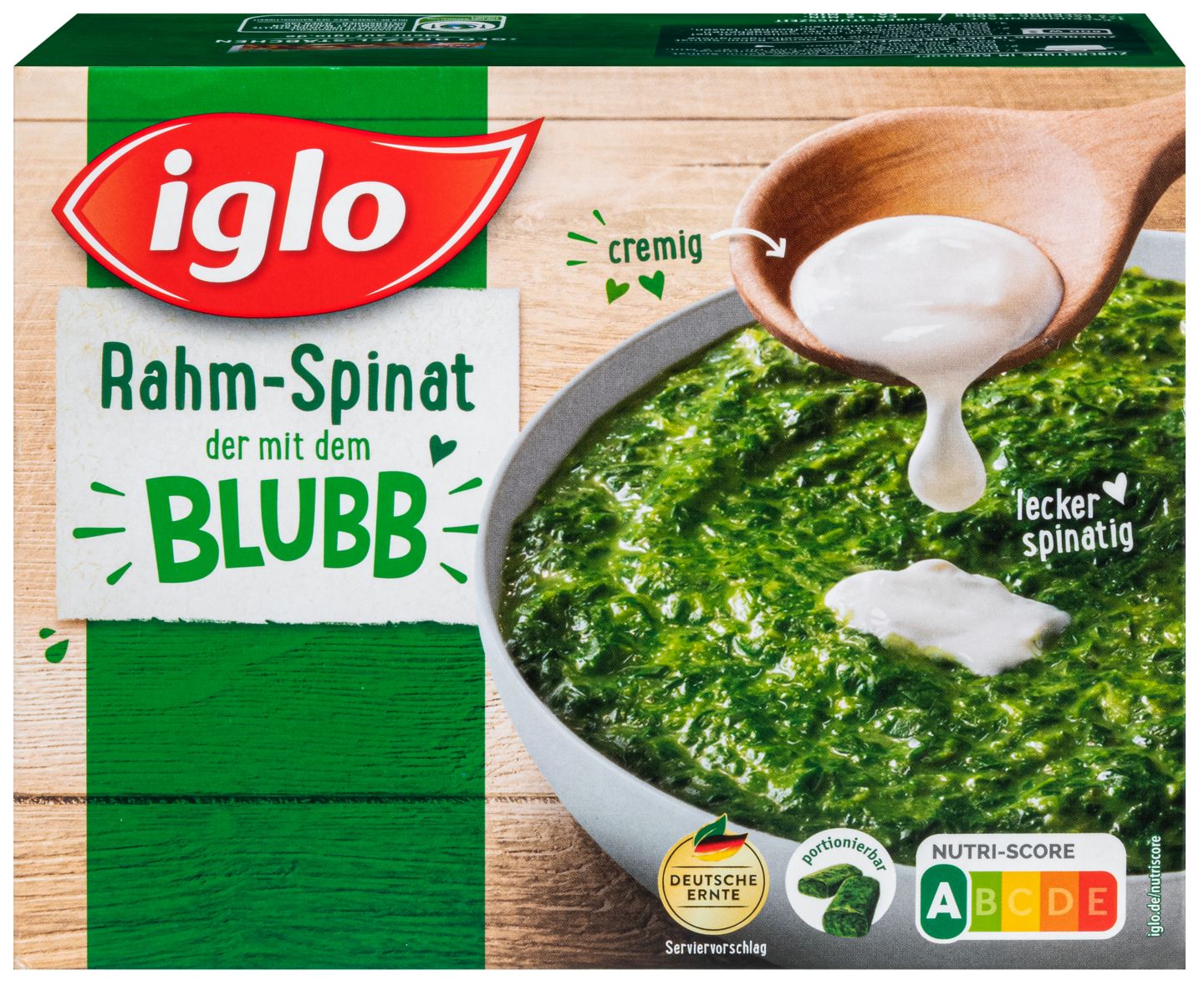 IGLO Rahm-Spinat 