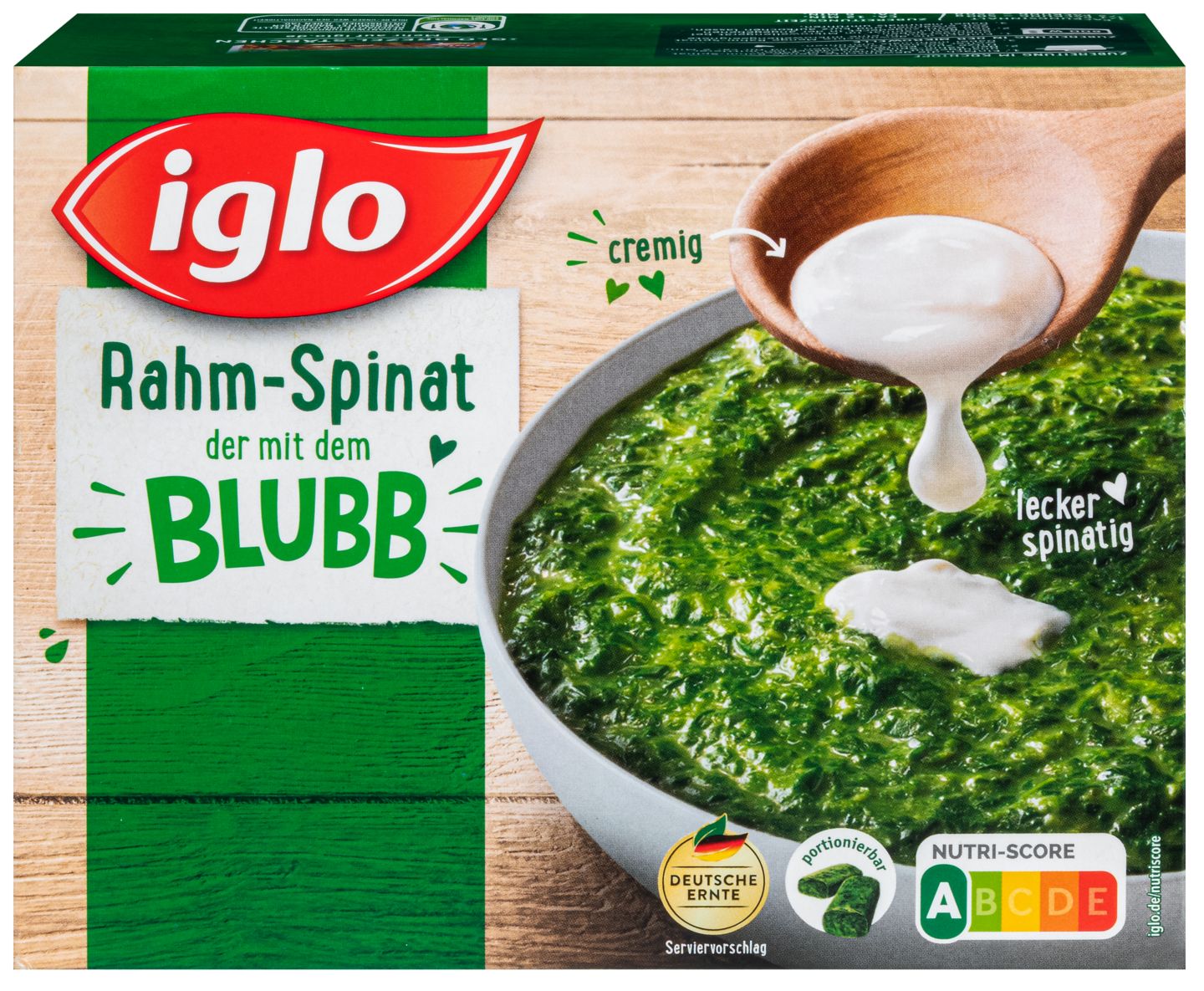 IGLO Rahm-Spinat