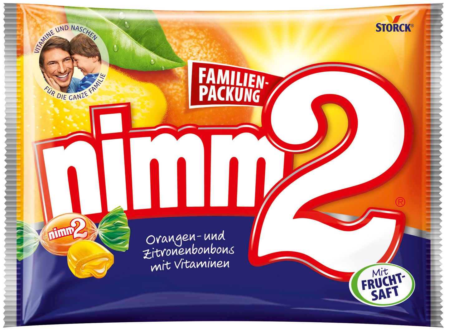 STORCK Nimm2 Fruchtbonbons, Soft oder Lollies