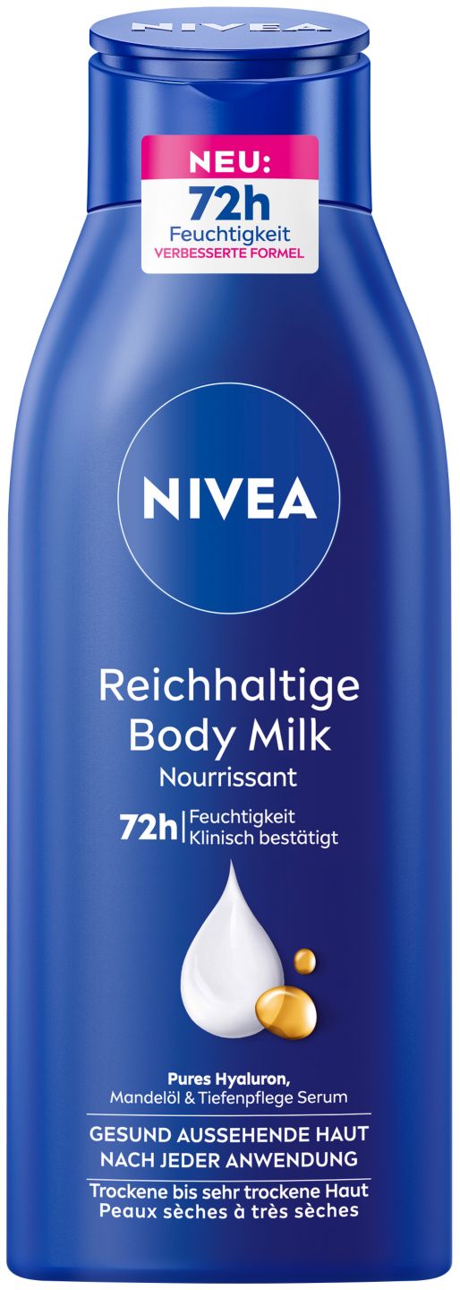 NIVEA Body Milk, Soft Milk oder Body Lotion