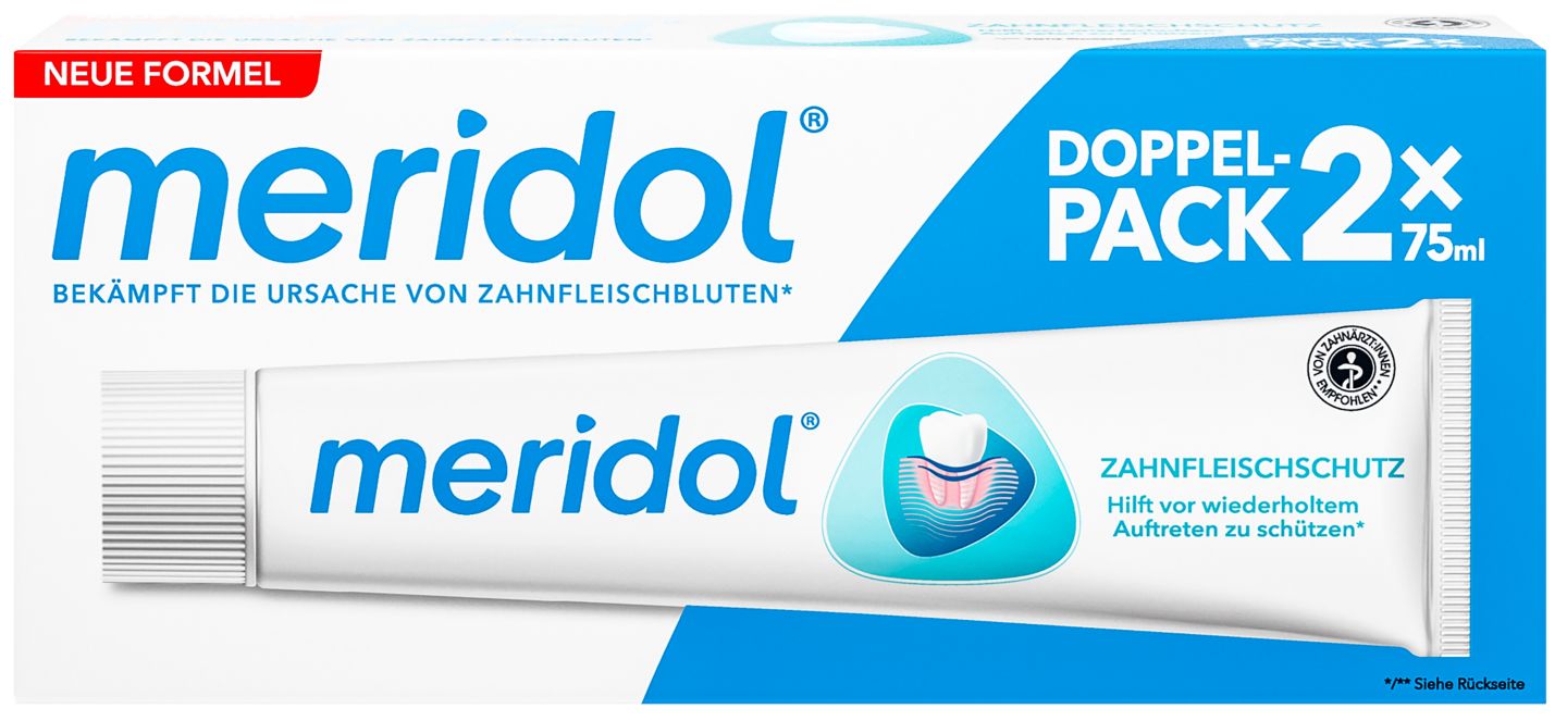 ARONAL, ELMEX oder MERIDOL Zahnpasta-Doppelpack