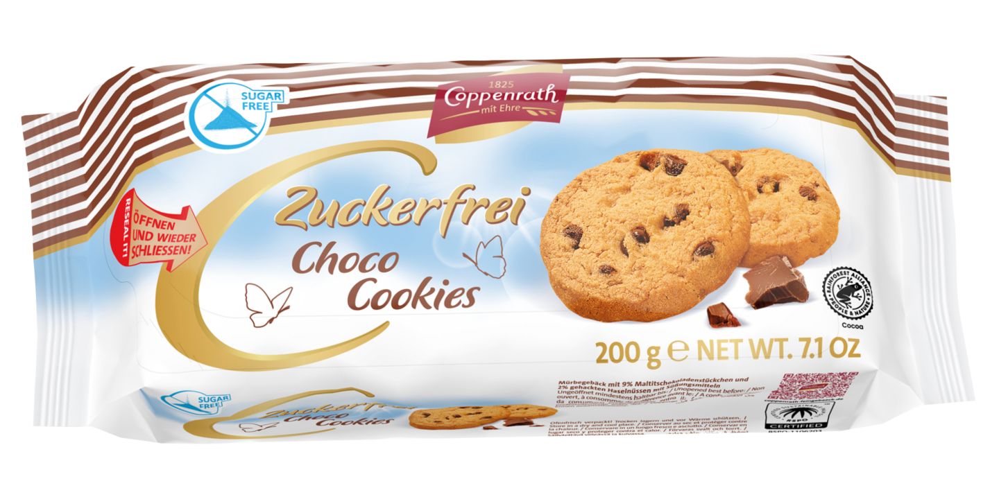 COPPENRATH »Zuckerfrei« Choco Cookies 