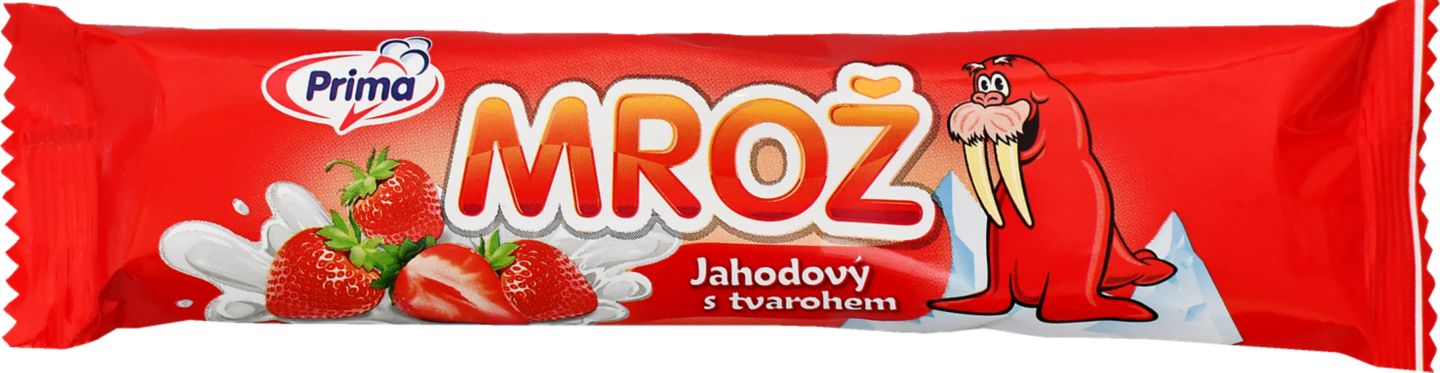 Mrož Mrazený krém
tvaroh-jahoda