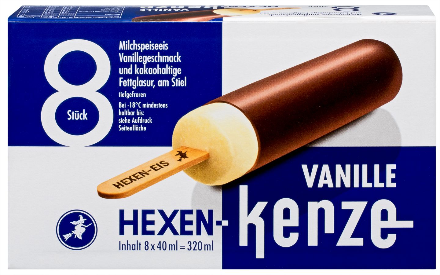 HEXEN-EIS Hexen-Kerze Vanille