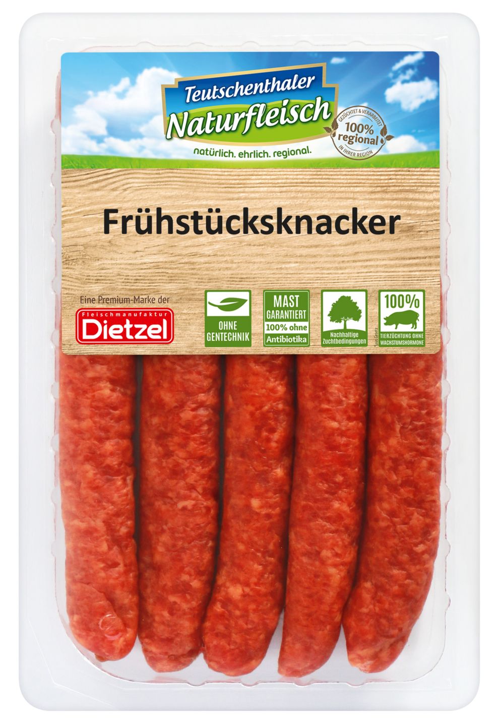 TEUTSCHENTHALER NATURFLEISCH Frühstücksknacker