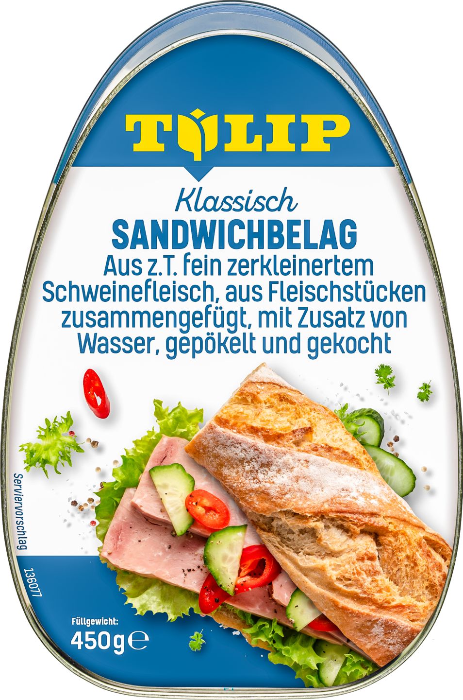 TULIP Sandwichbelag klassisch