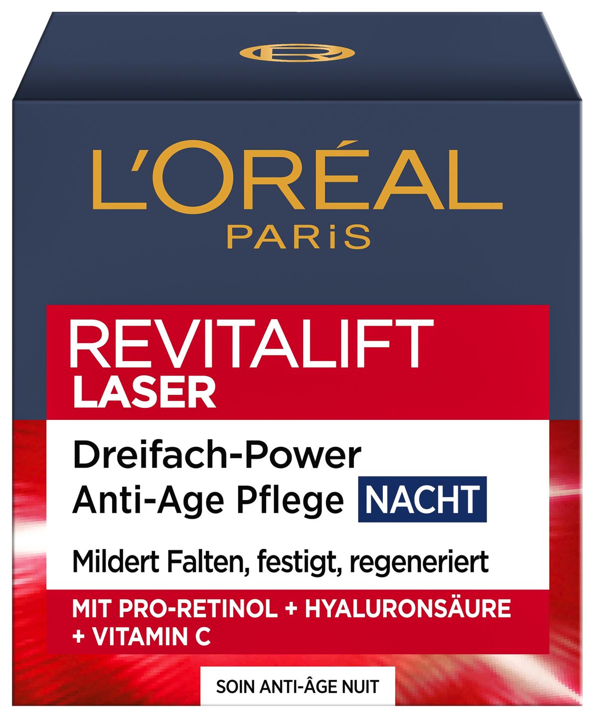L'ORÉAL PARIS Revitalift Laser X3 Anti-Age-Creme-Maske Nacht