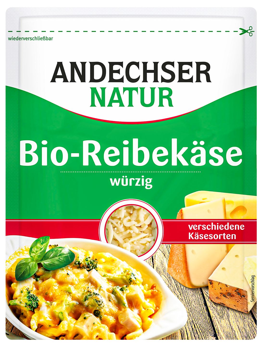 ANDECHSER NATUR Bio-Reibekäse