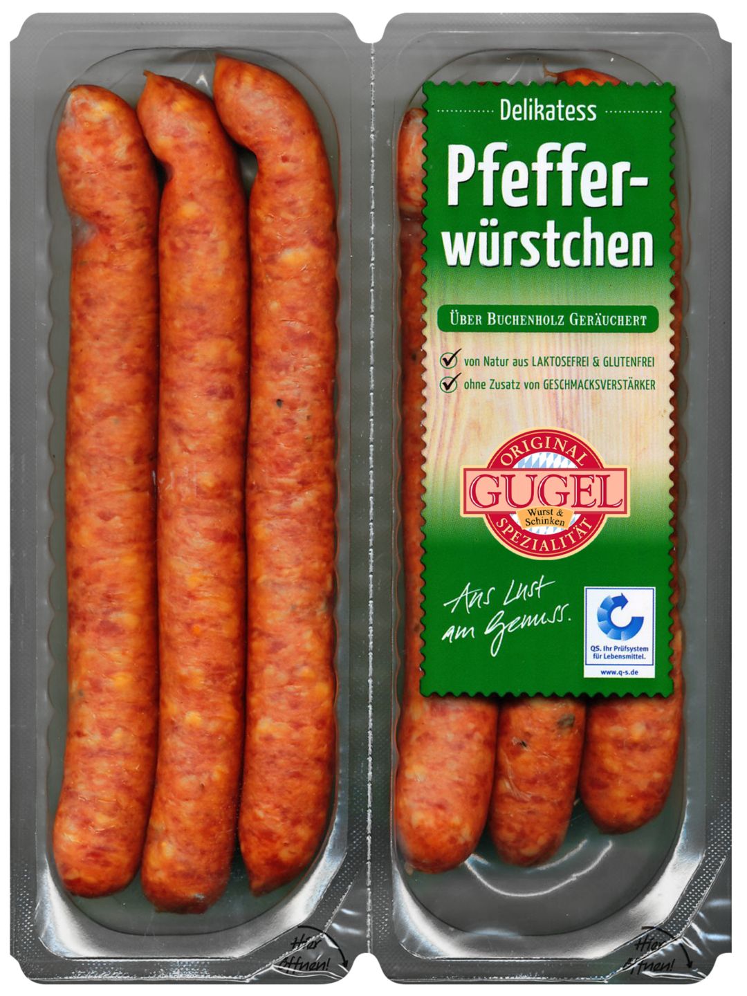 GUGEL Delikatess-Pfefferwürstchen