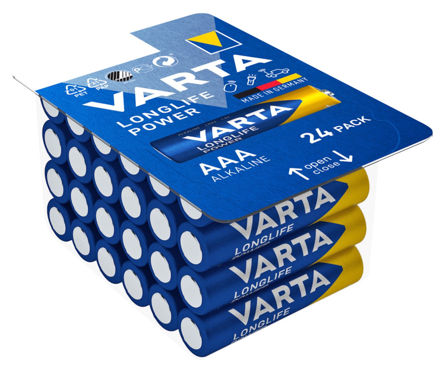 VARTA Alkaline-Batterien AA oder AAA