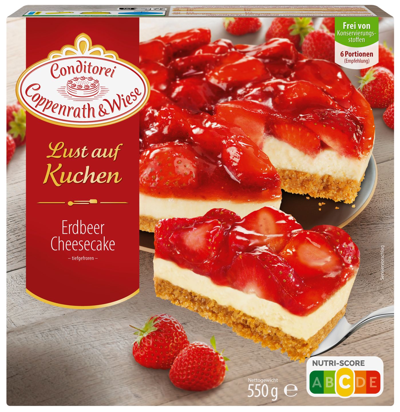 COPPENRATH & WIESE Lust auf Kuchen Erdbeer-Cheesecake