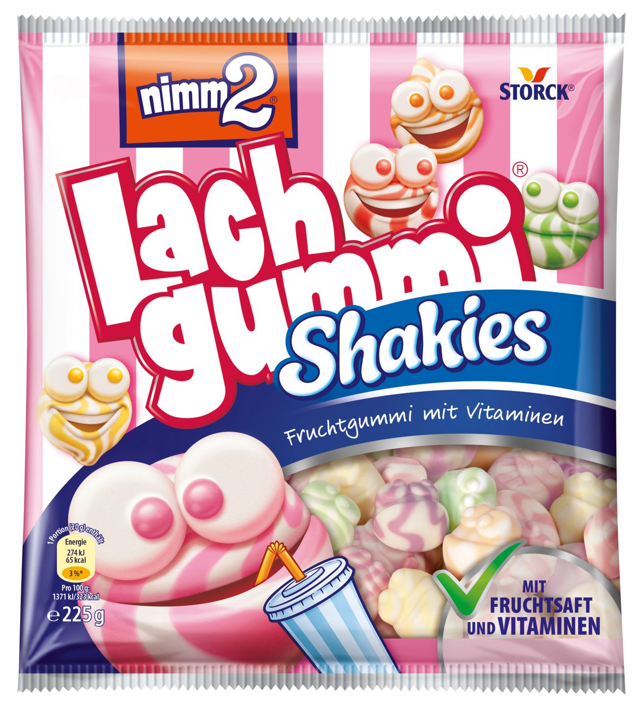 STORCK Nimm2 Lachgummi 