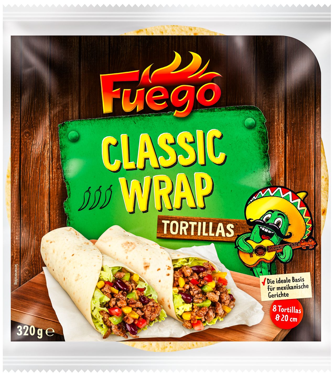 FUEGO Tortilla-Wraps