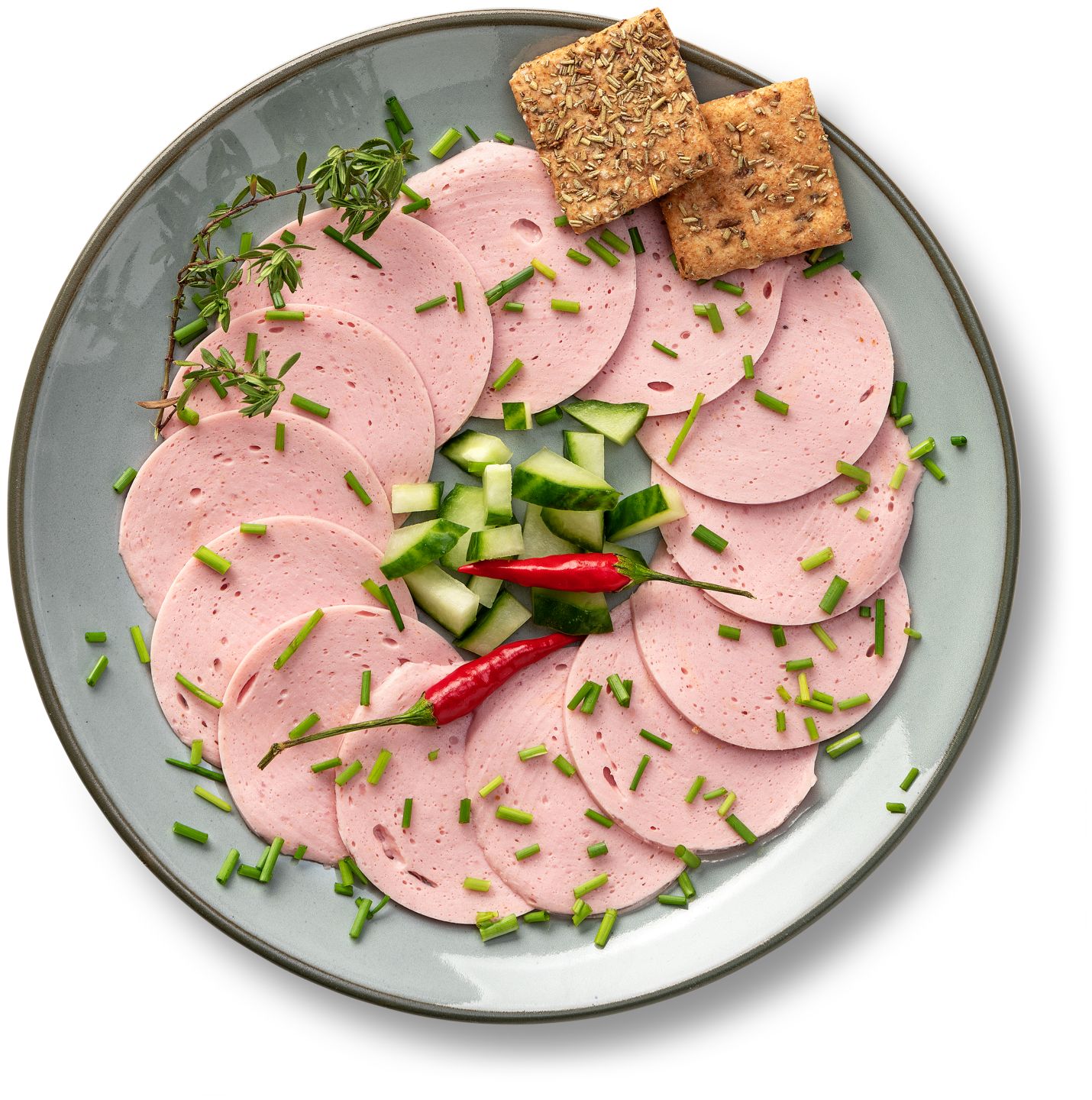 LANDER Lyoner oder Schinkenwurst