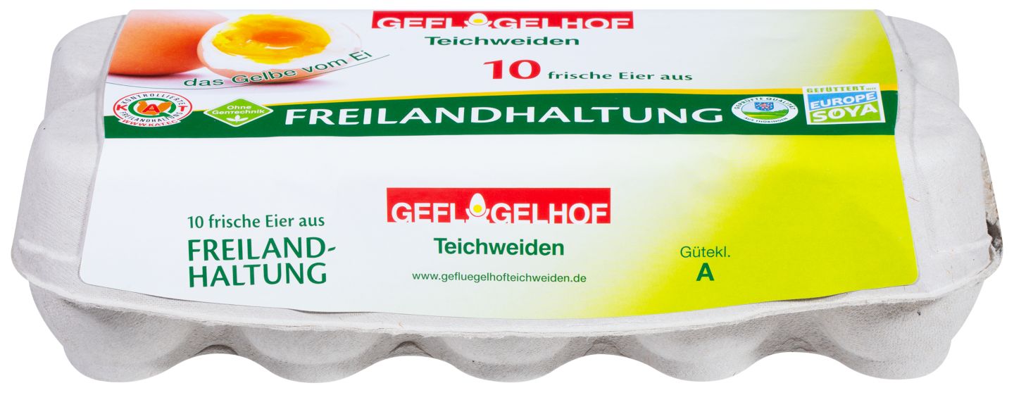 GEFLÜGELHOF TEICHWEIDEN Frische Eier