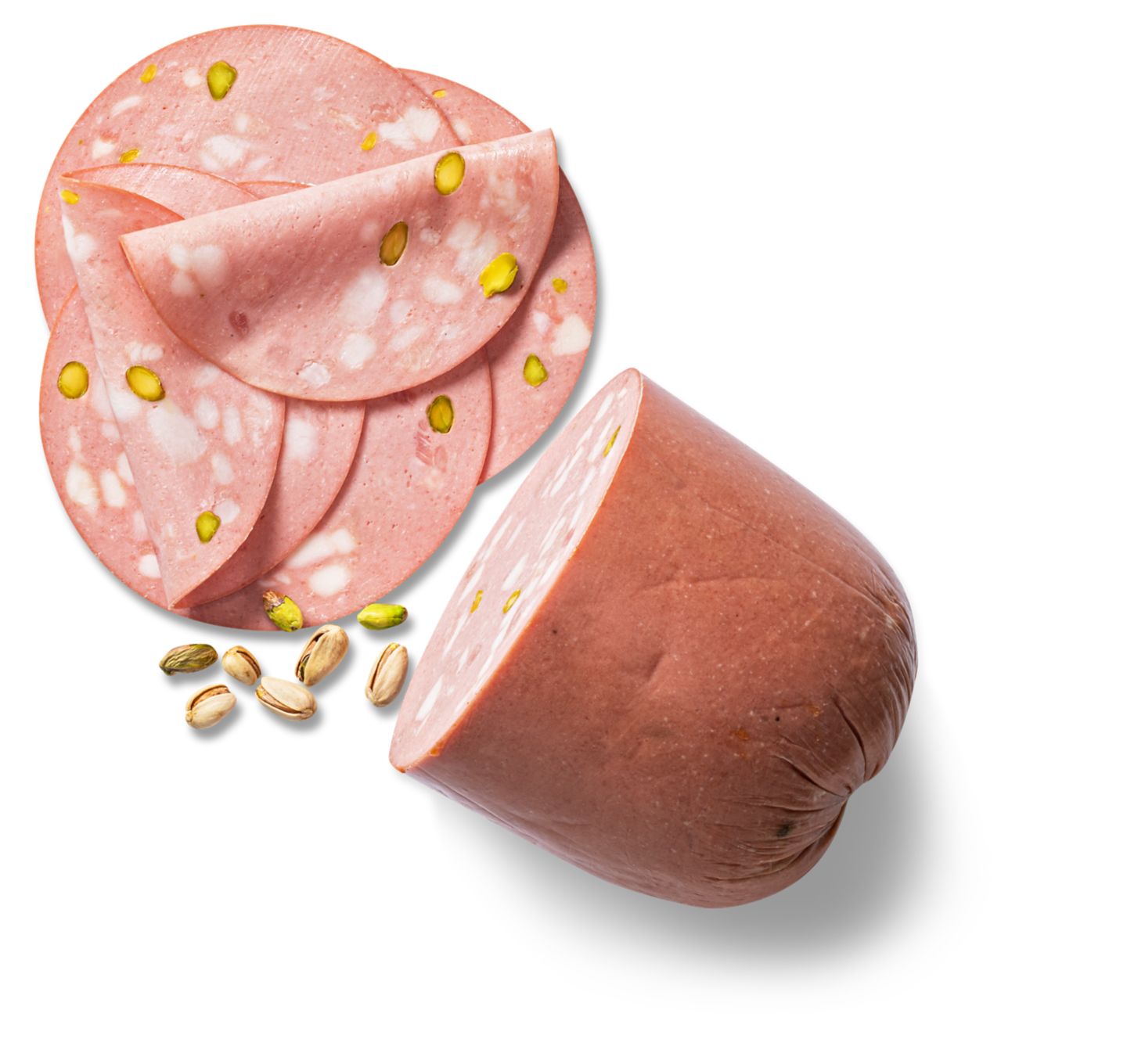 MONTORSI Mortadella Bologna IGP mit Pistazien