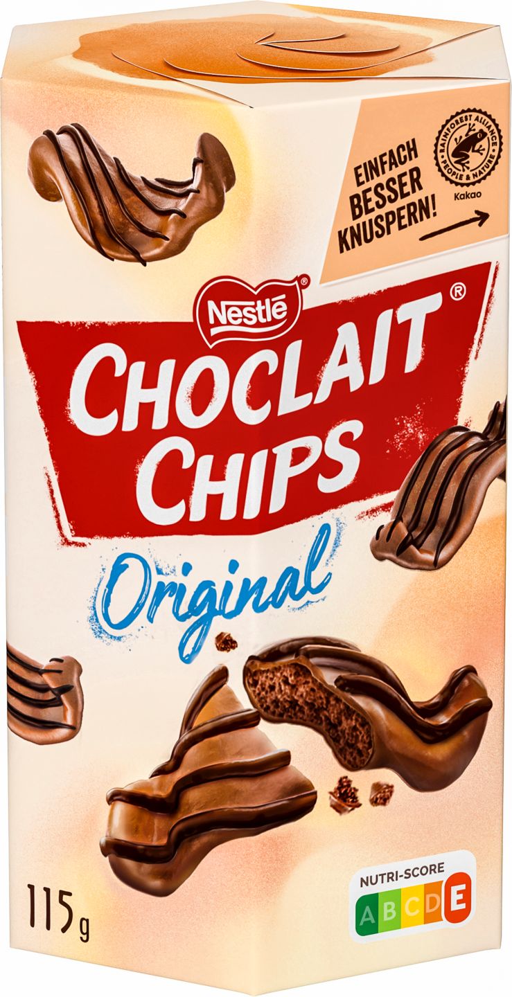 NESTLÉ Choco Crossies oder Choclait Chips