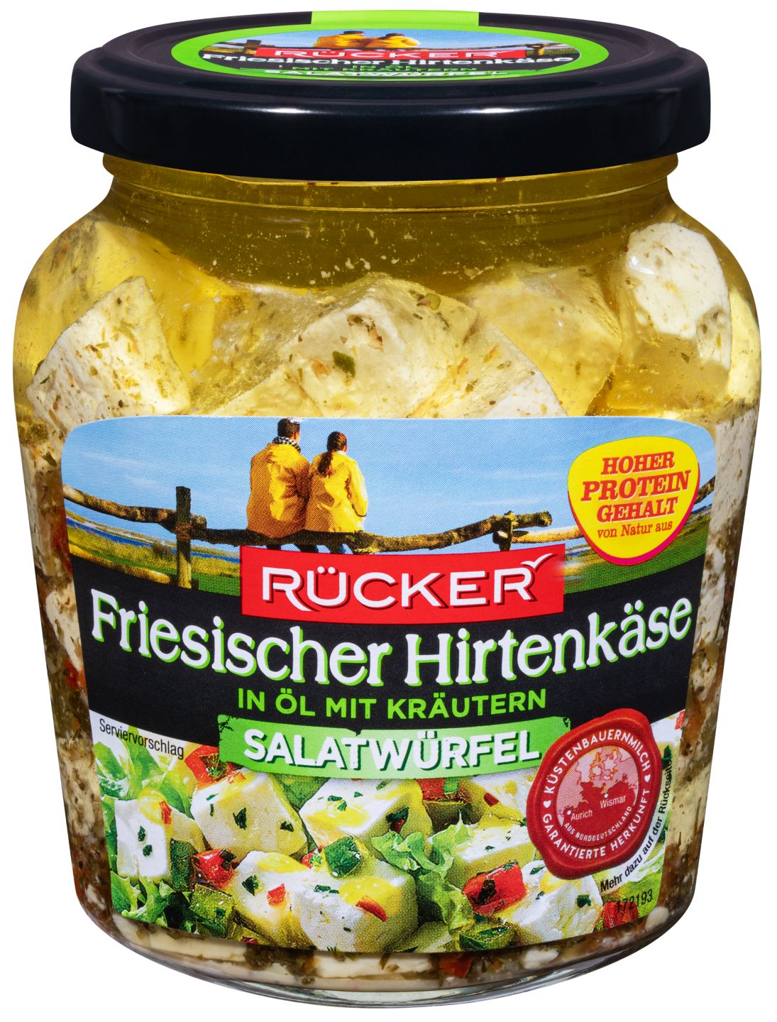 RÜCKER Fries. Hirtenkäse Salatwürfel