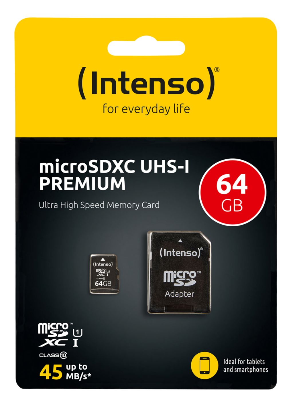 INTENSO microSD-Karte 64 GB