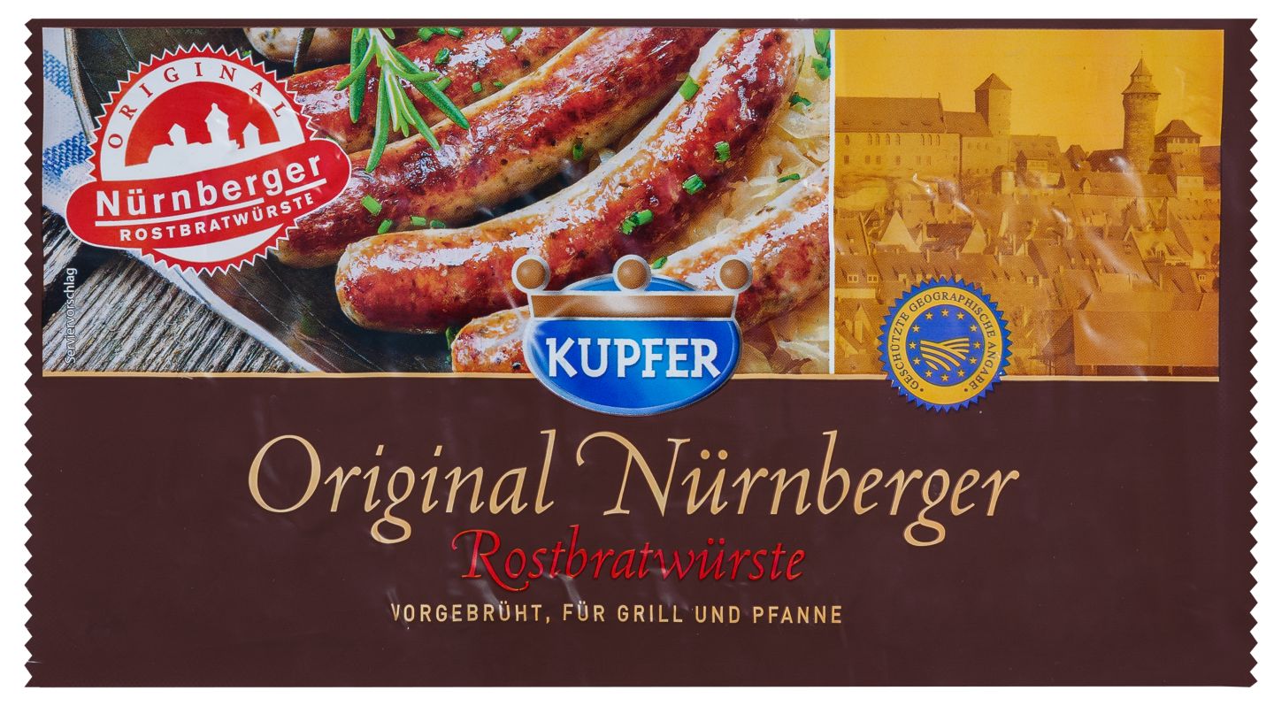 KUPFER Nürnberger Rostbratwurst