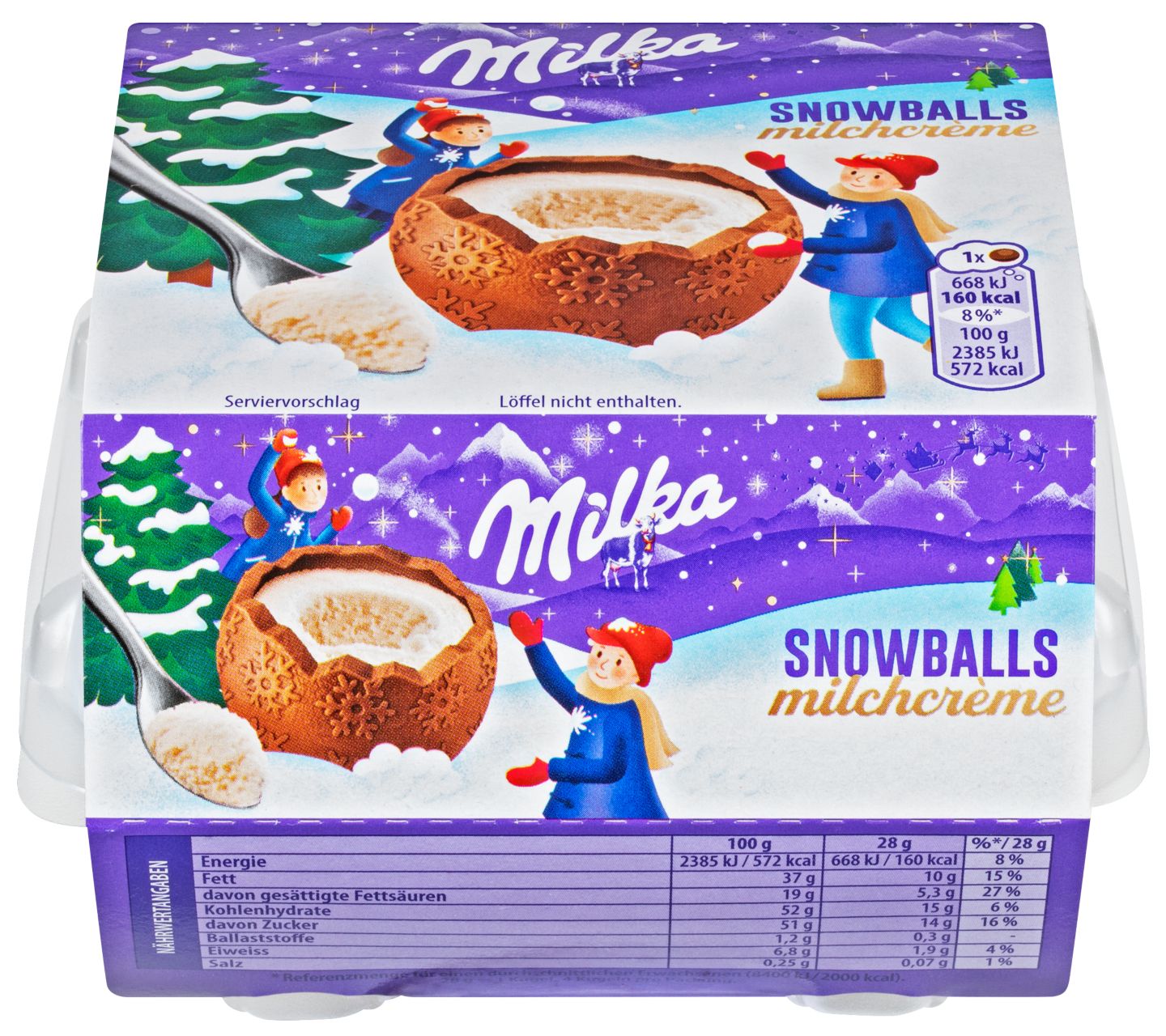 MILKA Snowballs