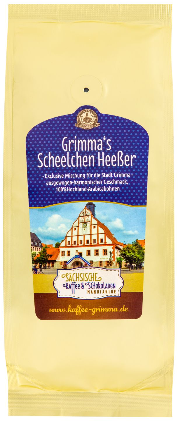 SÄCHSISCHE K & S MANUFAKTUR »Grimma's Scheelchen Heeßer«