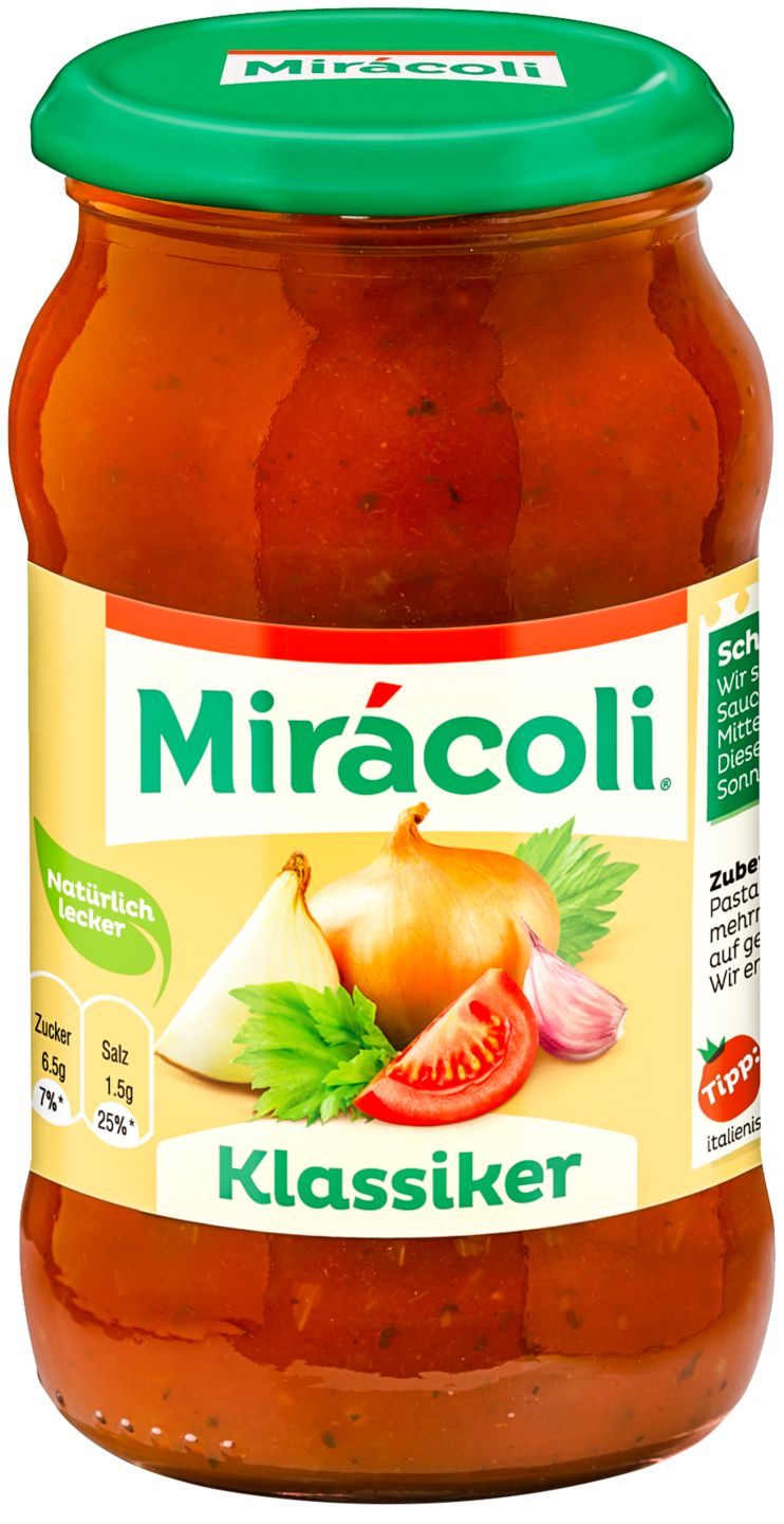 MIRÁCOLI Pasta-Saucen