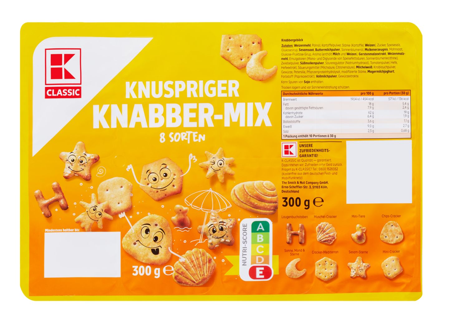 K-CLASSIC Knuspriger Knabber-Mix