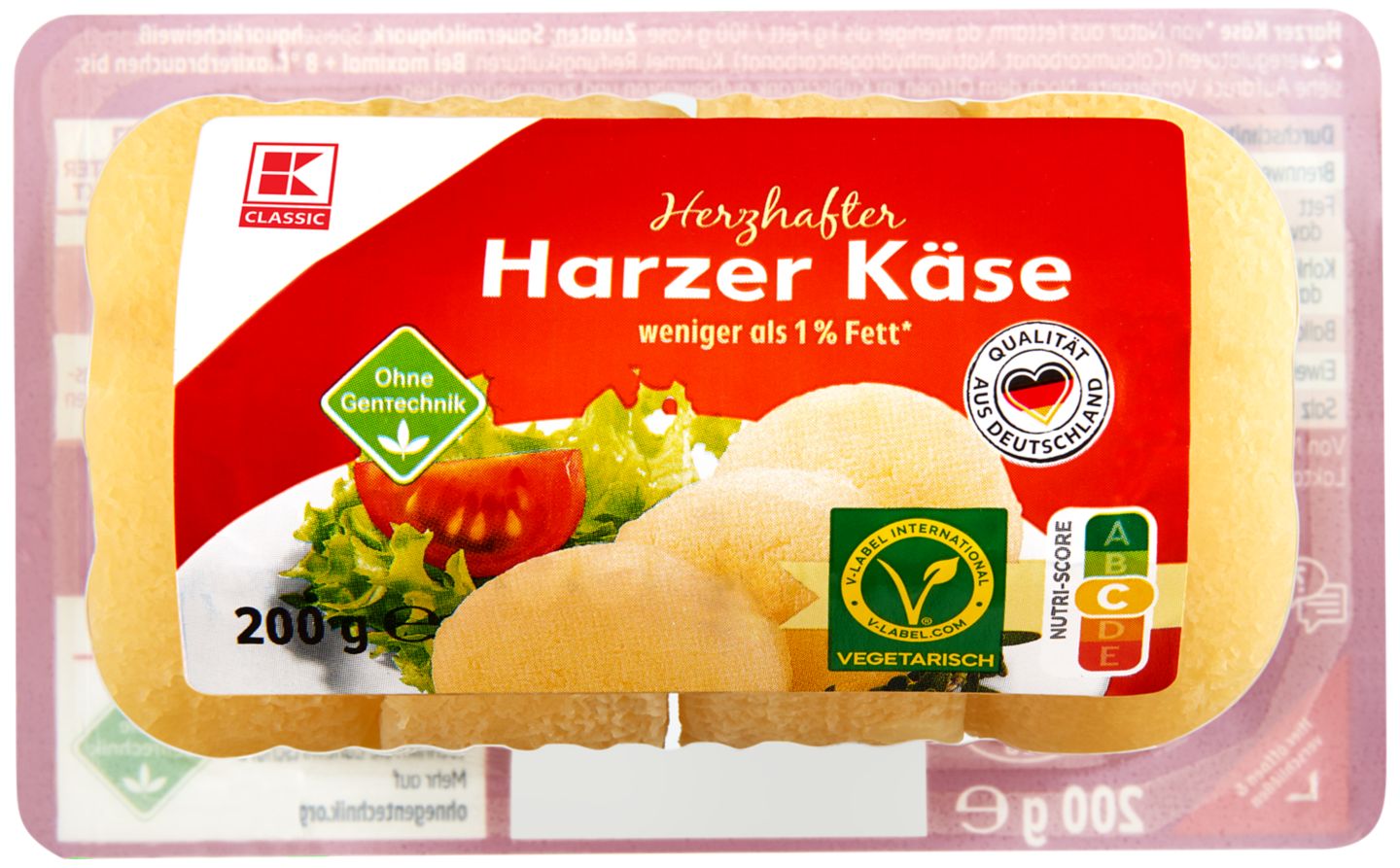 K-CLASSIC Sauermilchkäse weniger als 1 % Fett