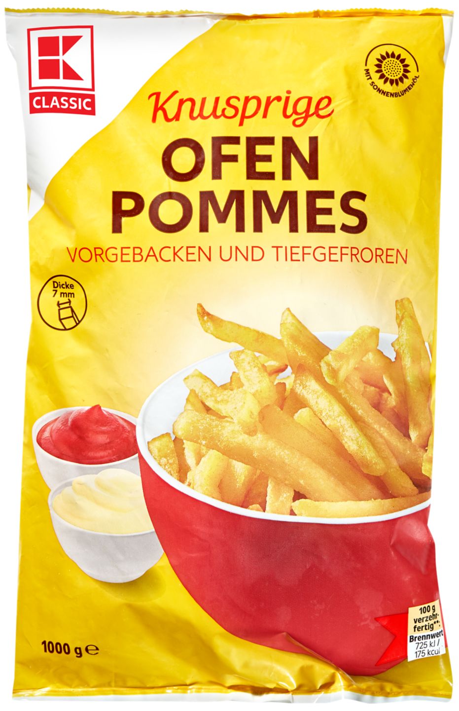 K-CLASSIC Ofen-Pommes