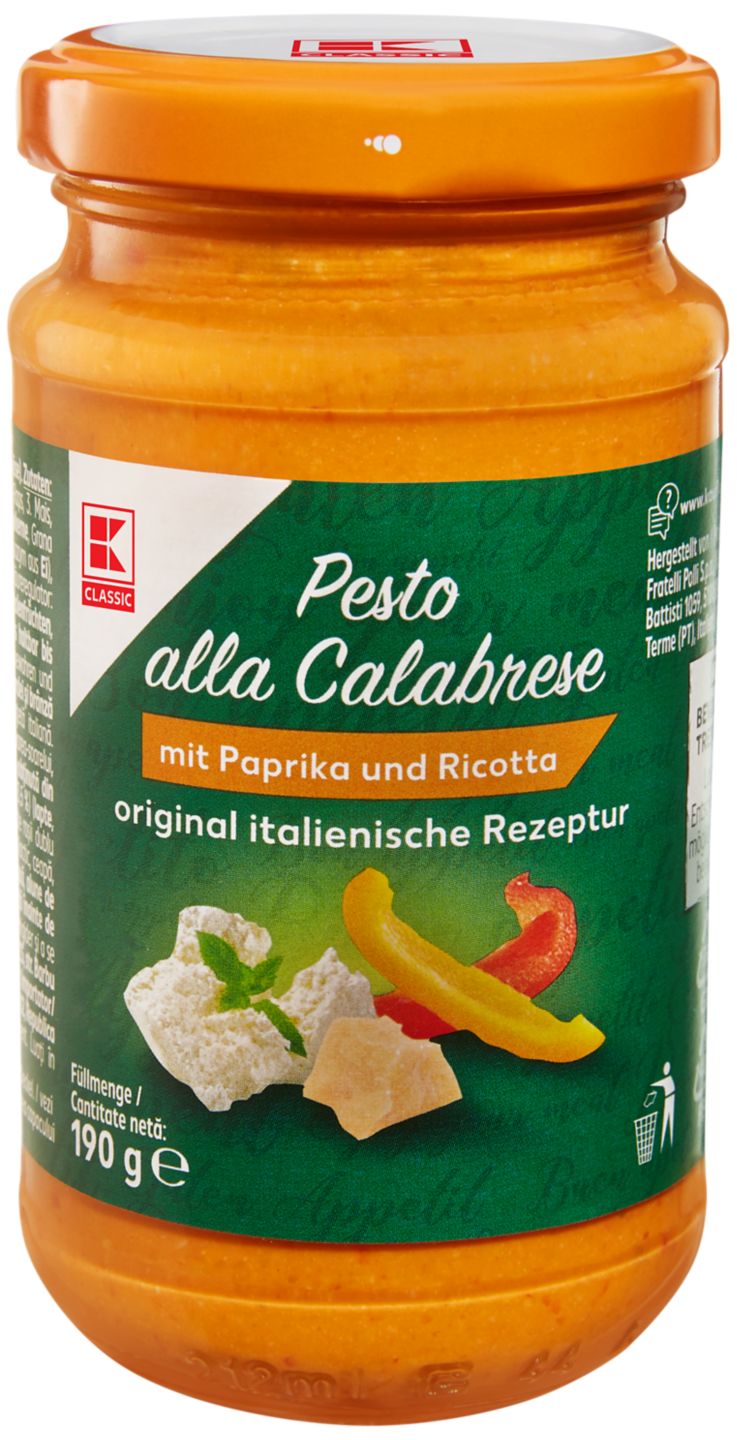 K-CLASSIC Pesto versch. Sorten