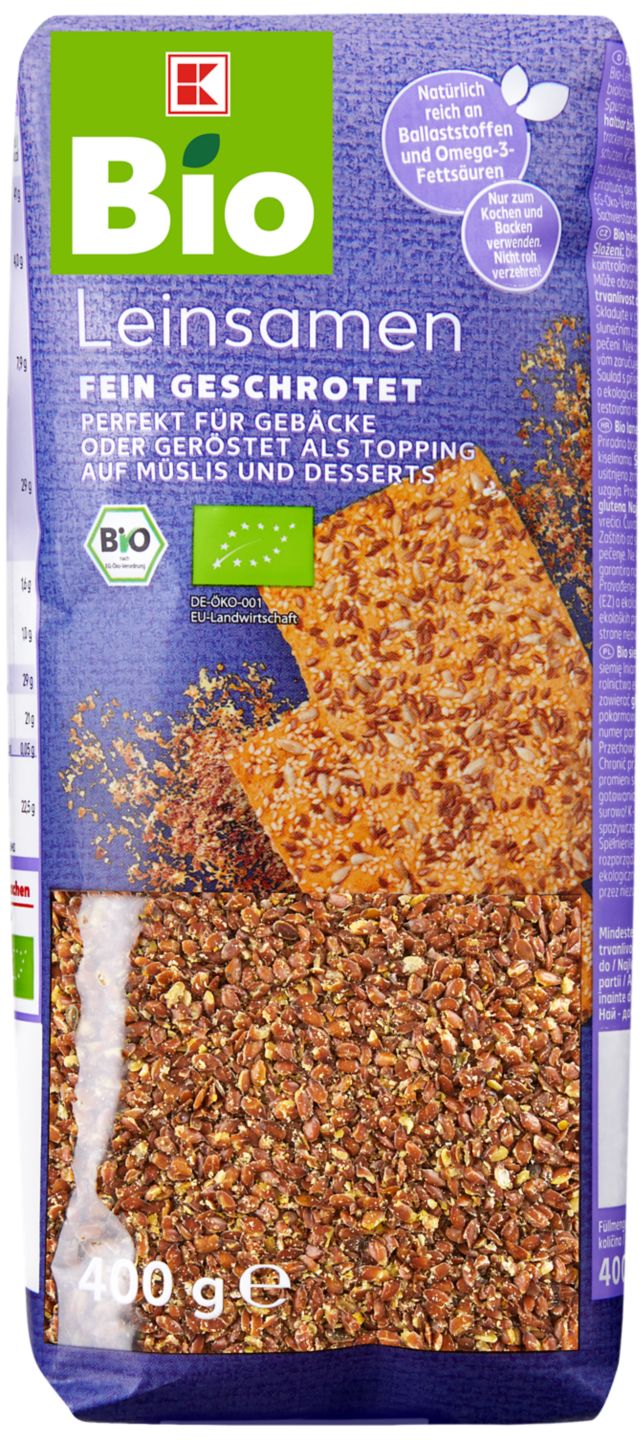K-BIO Bio-Leinsamen