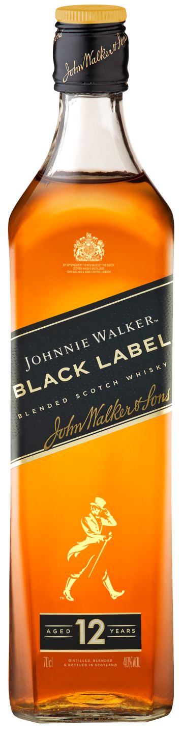 JOHNNIE WALKER Black Label Whisky