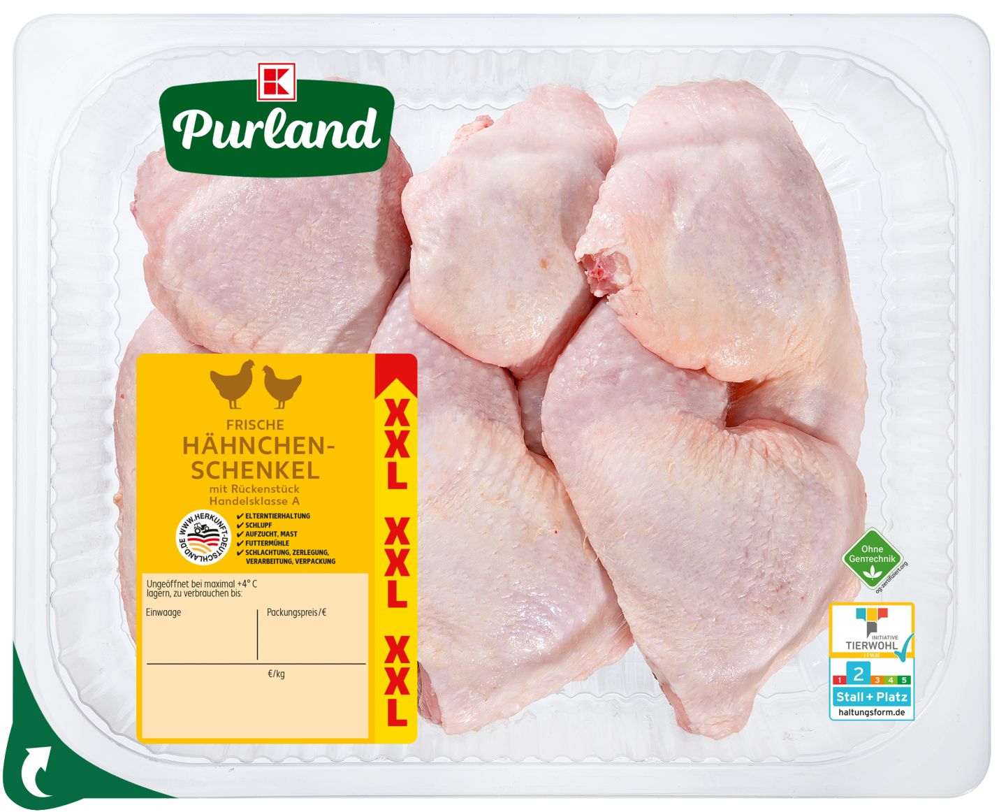 K-PURLAND Hähnchen-Schenkel XXL