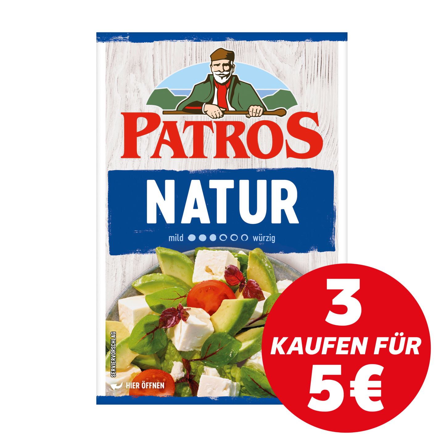 PATROS Hirtenkäse oder Feta