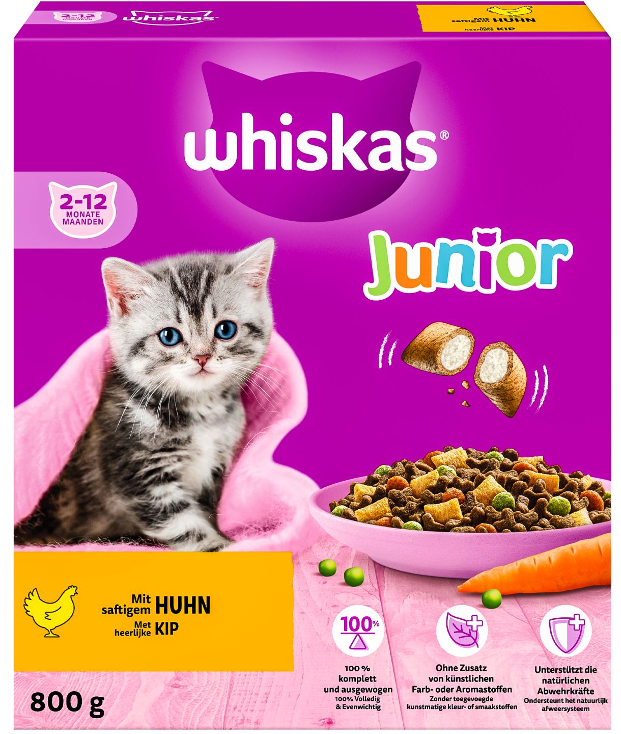 WHISKAS Trockenfutter für Katzen