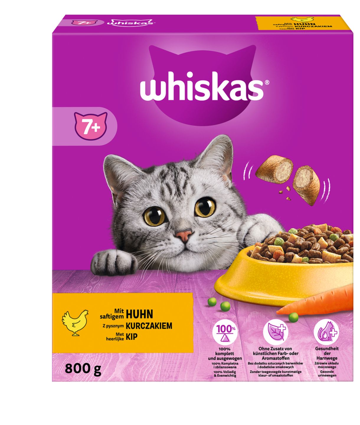 WHISKAS Trockenfutter für Katzen