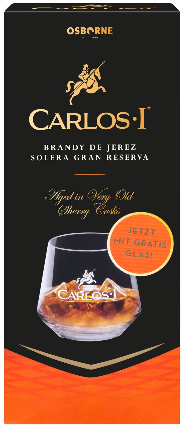 CARLOS I Solera Gran Reserva Brandy