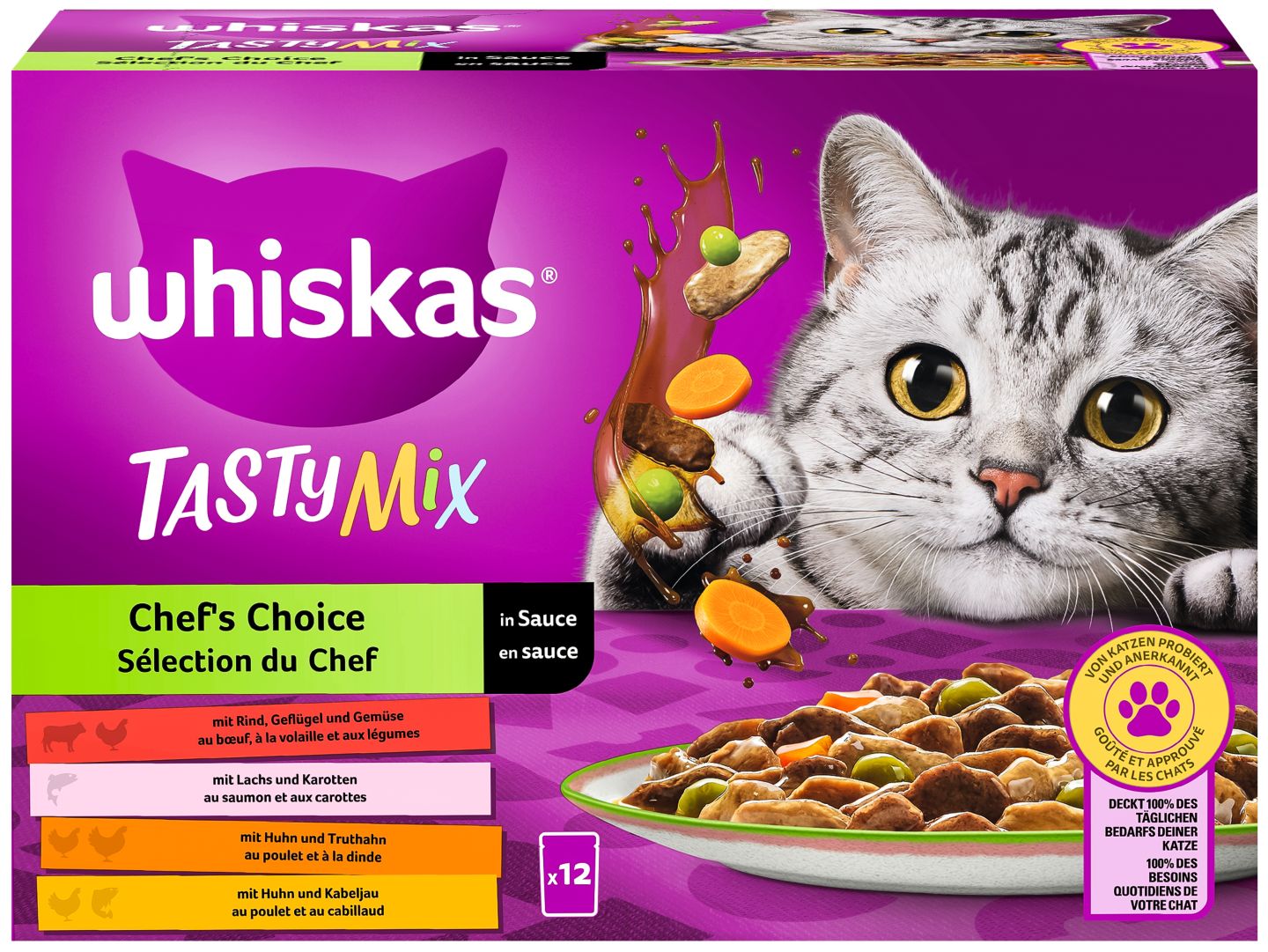 WHISKAS Katzennahrung 