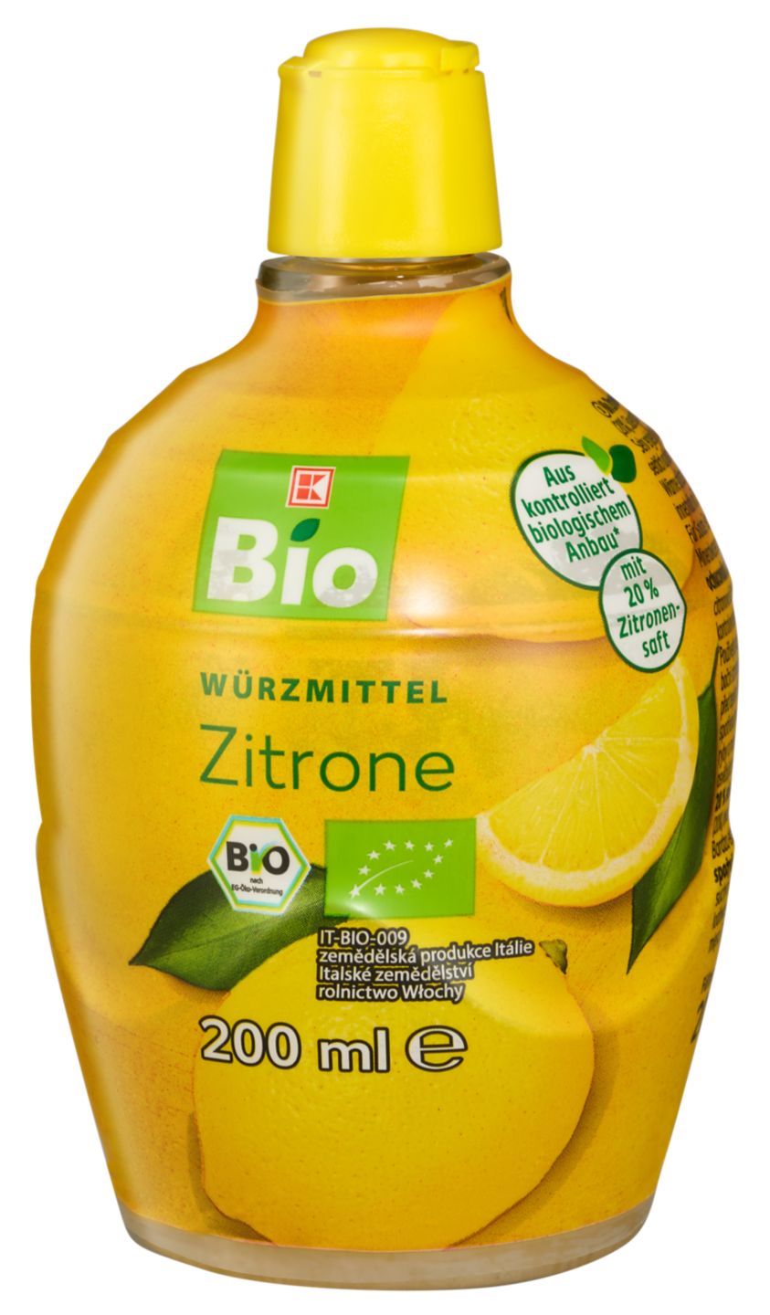 K-BIO Bio-Würzmittel Zitrone oder Limette