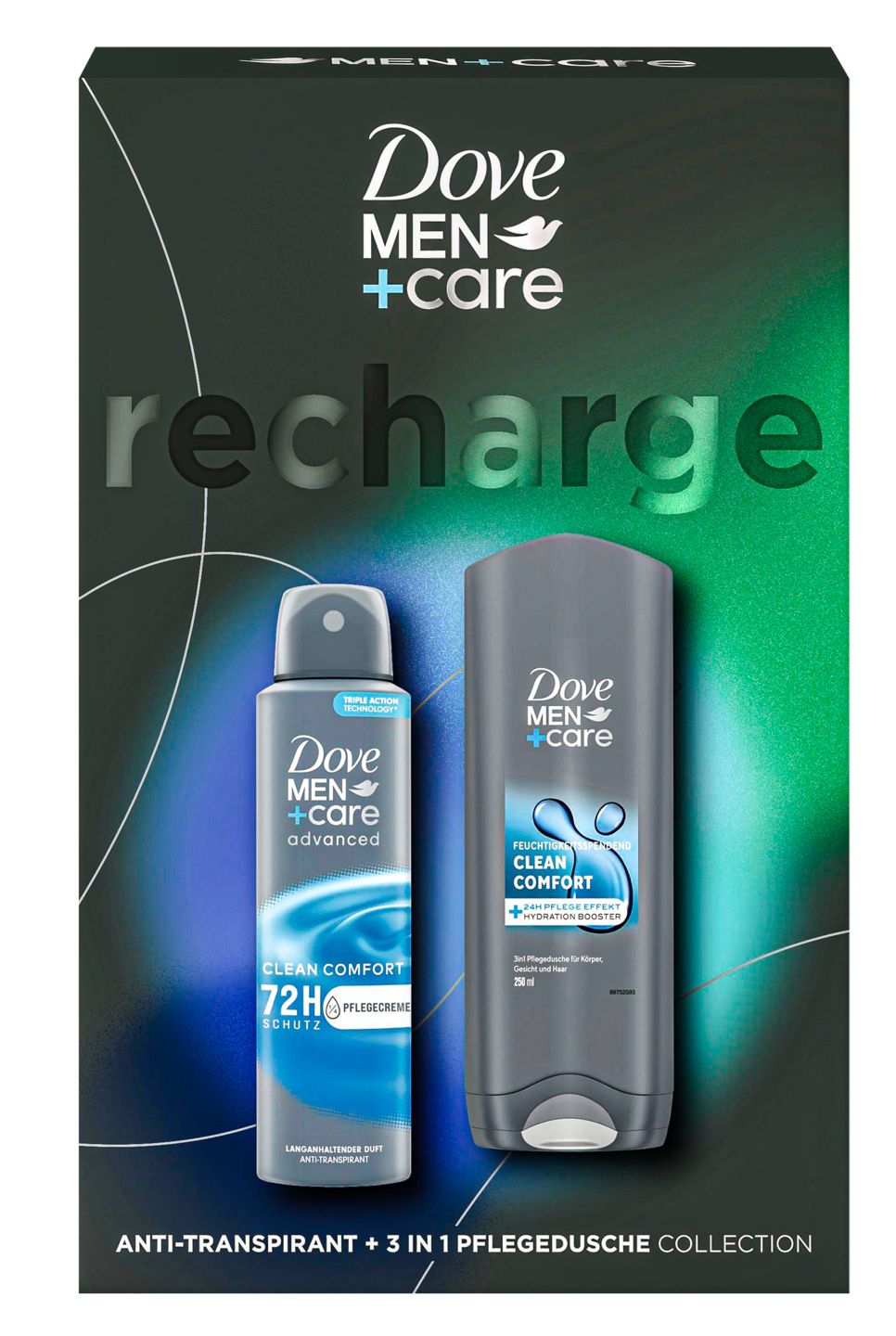 DOVE Geschenkset Men + care »recharge«