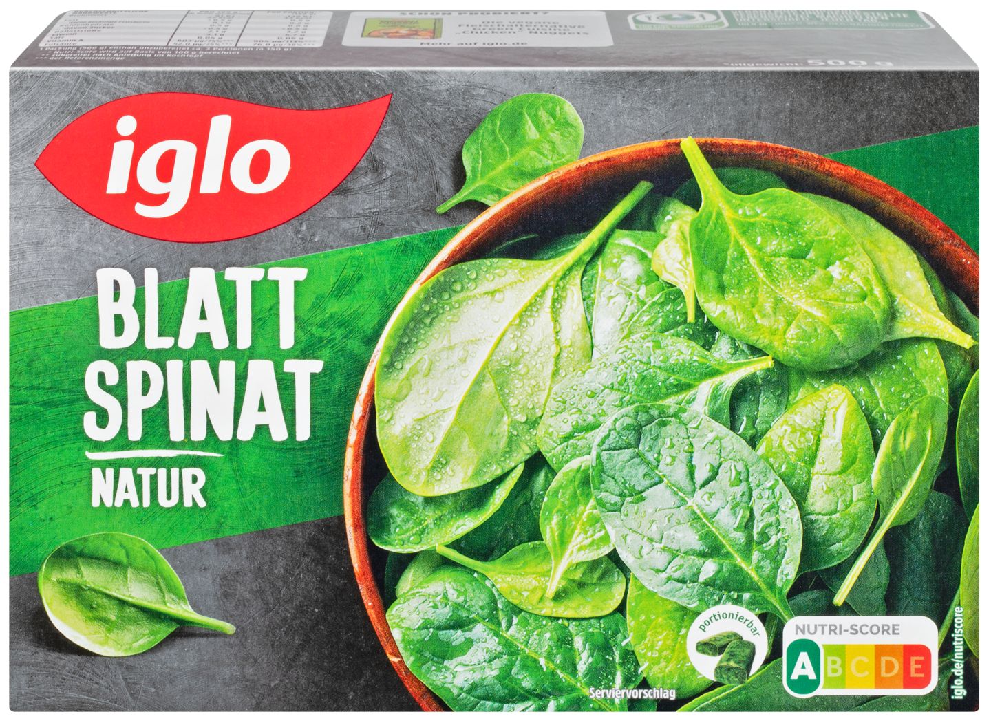 IGLO Blattspinat natur