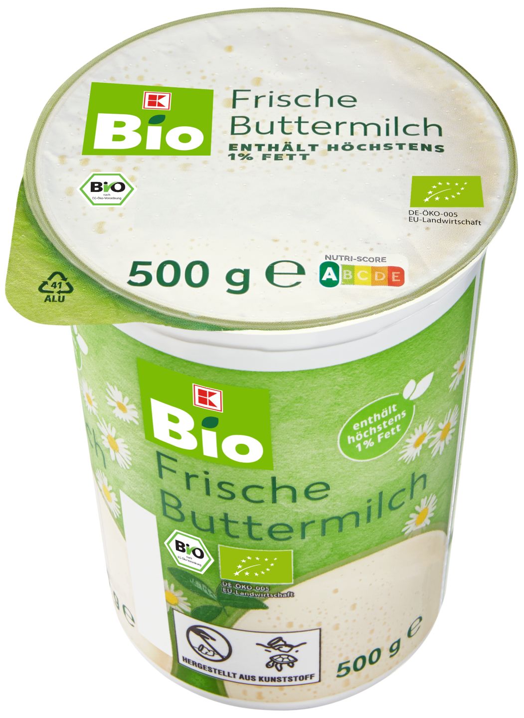 K-BIO Frische Bio-Buttermilch