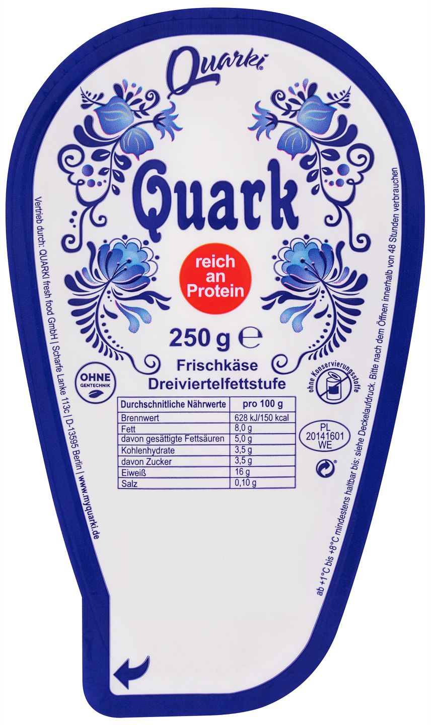 QUARKI Quarksnacks oder Quark