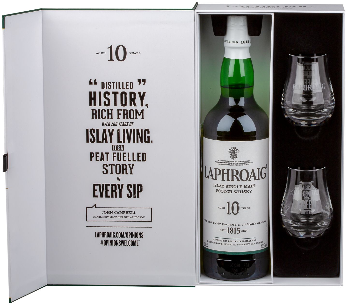 LAPHROAIG ISLAY Single Malt Scotch Whisky 10 Jahre