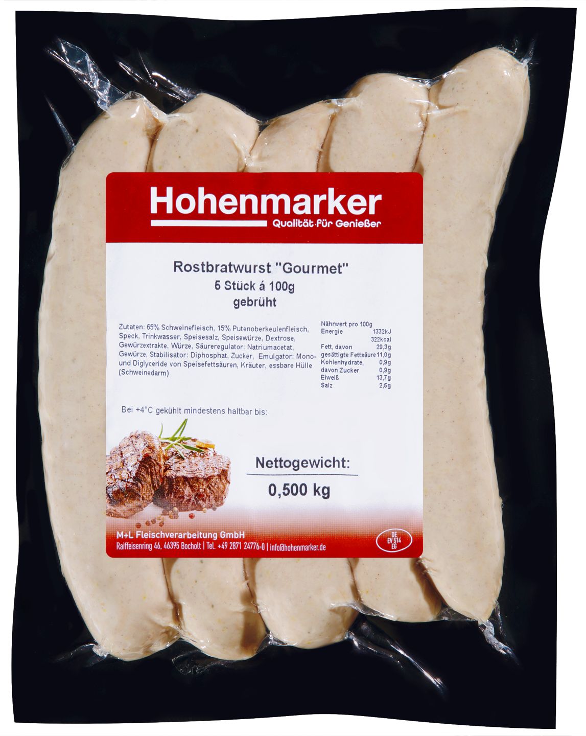 HOHENMARKER Rostbratwurst