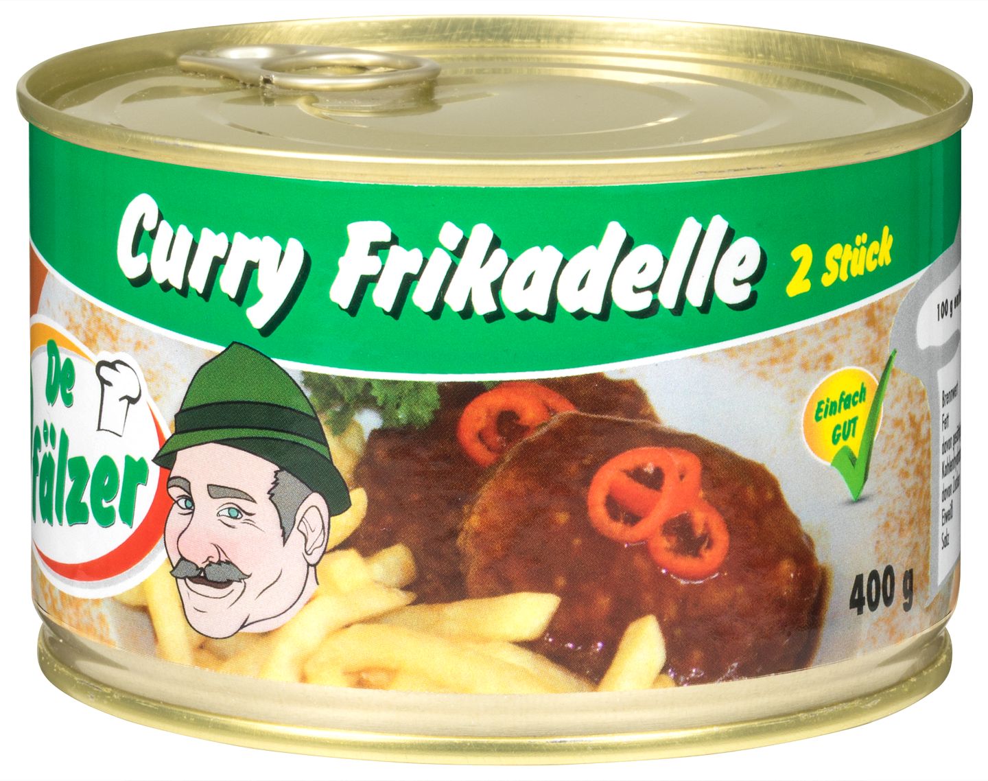 DE PFÄLZER Curry-Frikadelle
