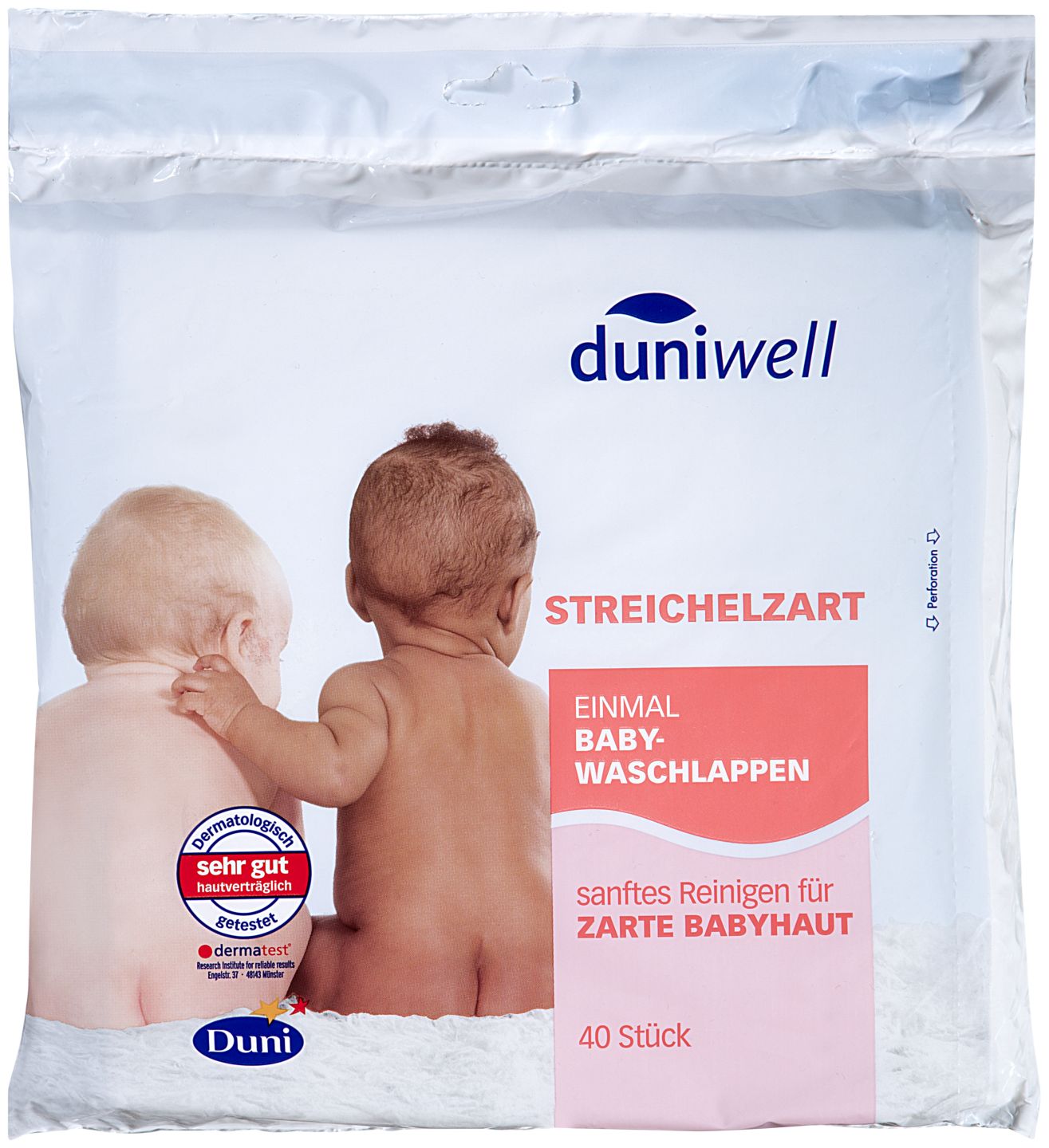 DUNIWELL Einmal-Baby-Waschlappen