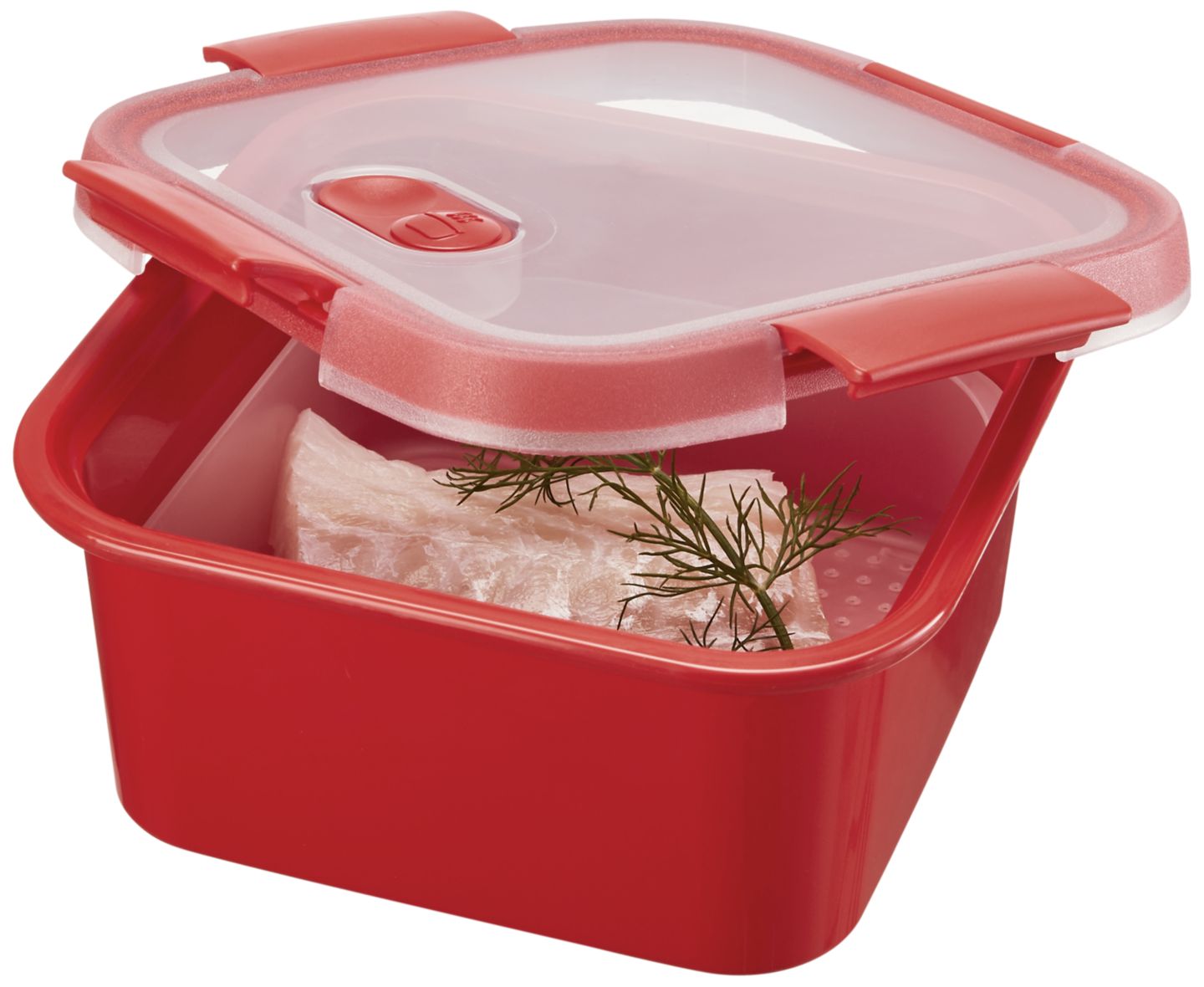 CURVER Mikrowellen-Dose quadratisch ca. 1,1 l