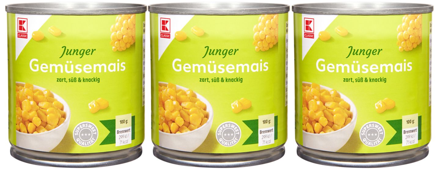 K-CLASSIC Junger Gemüsemais